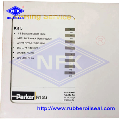 O-Ring Box Kit 4 Kit 5 Kit 6 Kit 7 American Parker (Original) Spot Wholesale Set Small Nitrile Rubber O Ring Box