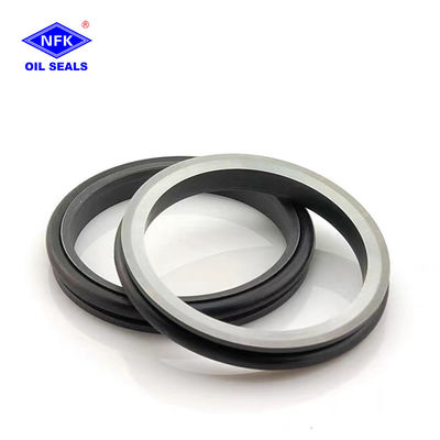 Wear-resistant NBR Material Floating Oil Seal for Heavy-duty Excavator and Construction Machinery
